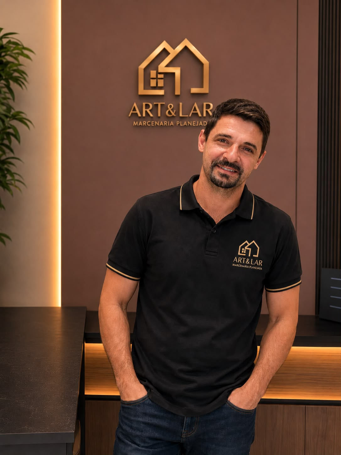 Eduardo — Sócio-fundador da Art&Lar Planejados